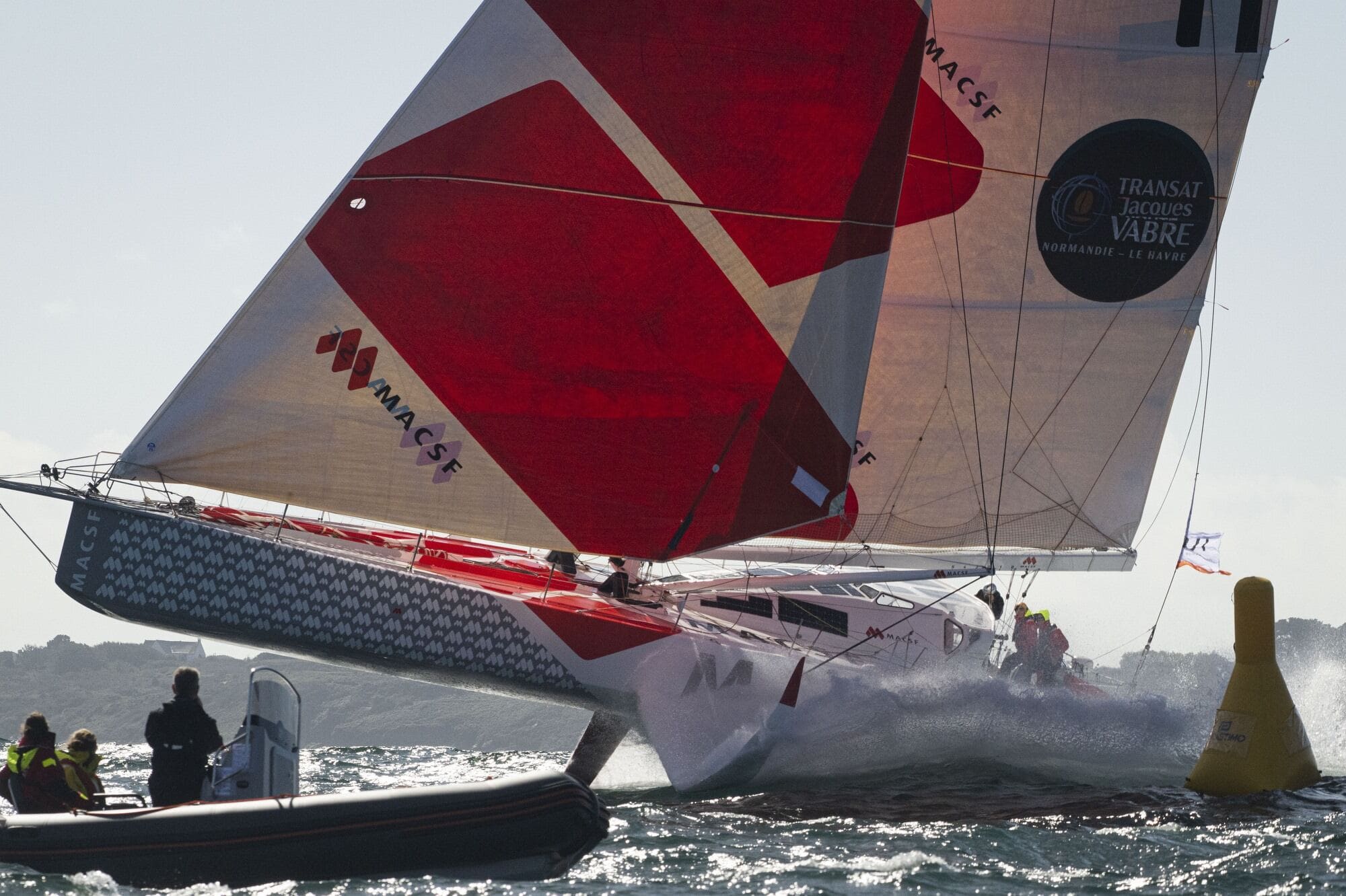 IMOCA MACF lors d’une régate