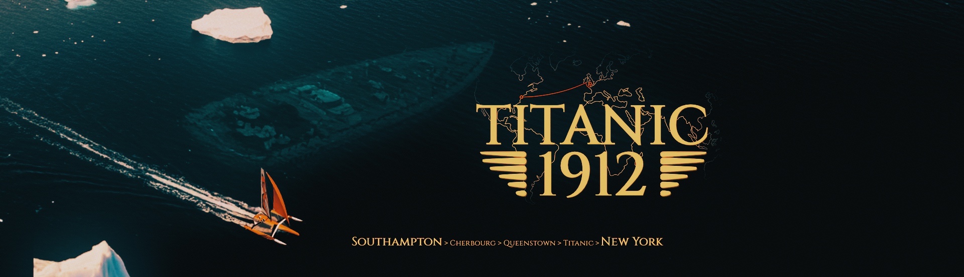header blog course titanic 1912 sur Virtual Regatta Offshore
